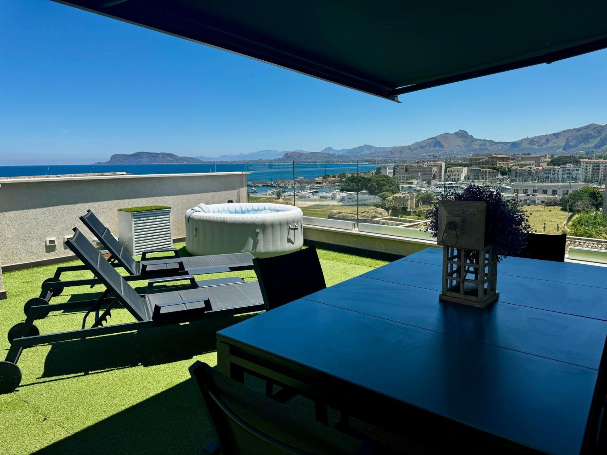 Marina Rooftop View Палермо Экстерьер фото