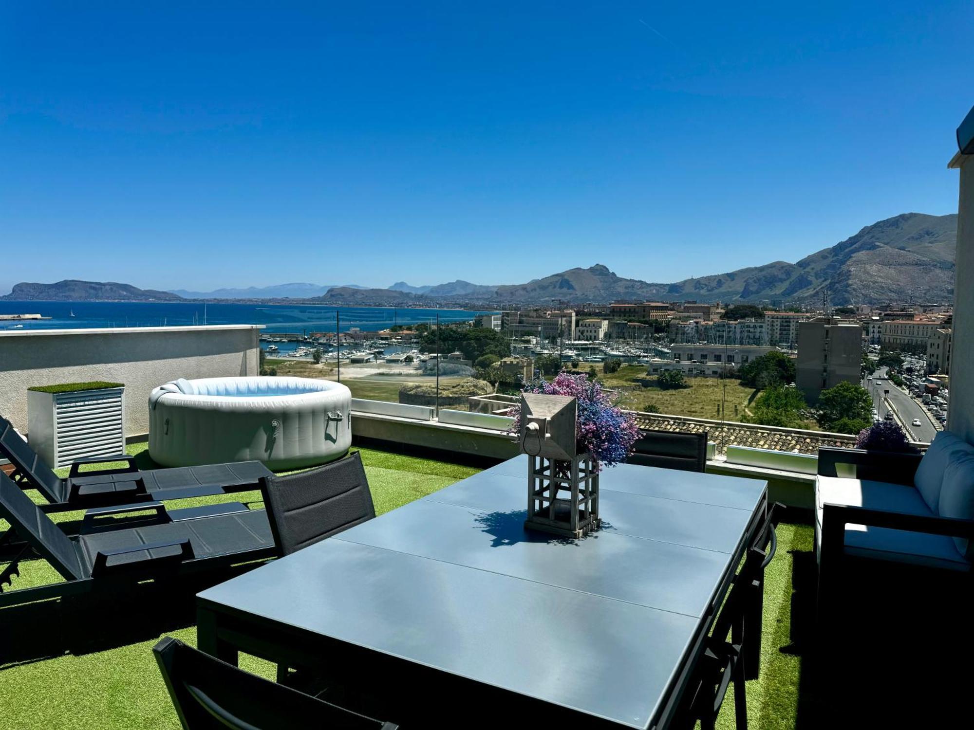 Marina Rooftop View Палермо Экстерьер фото