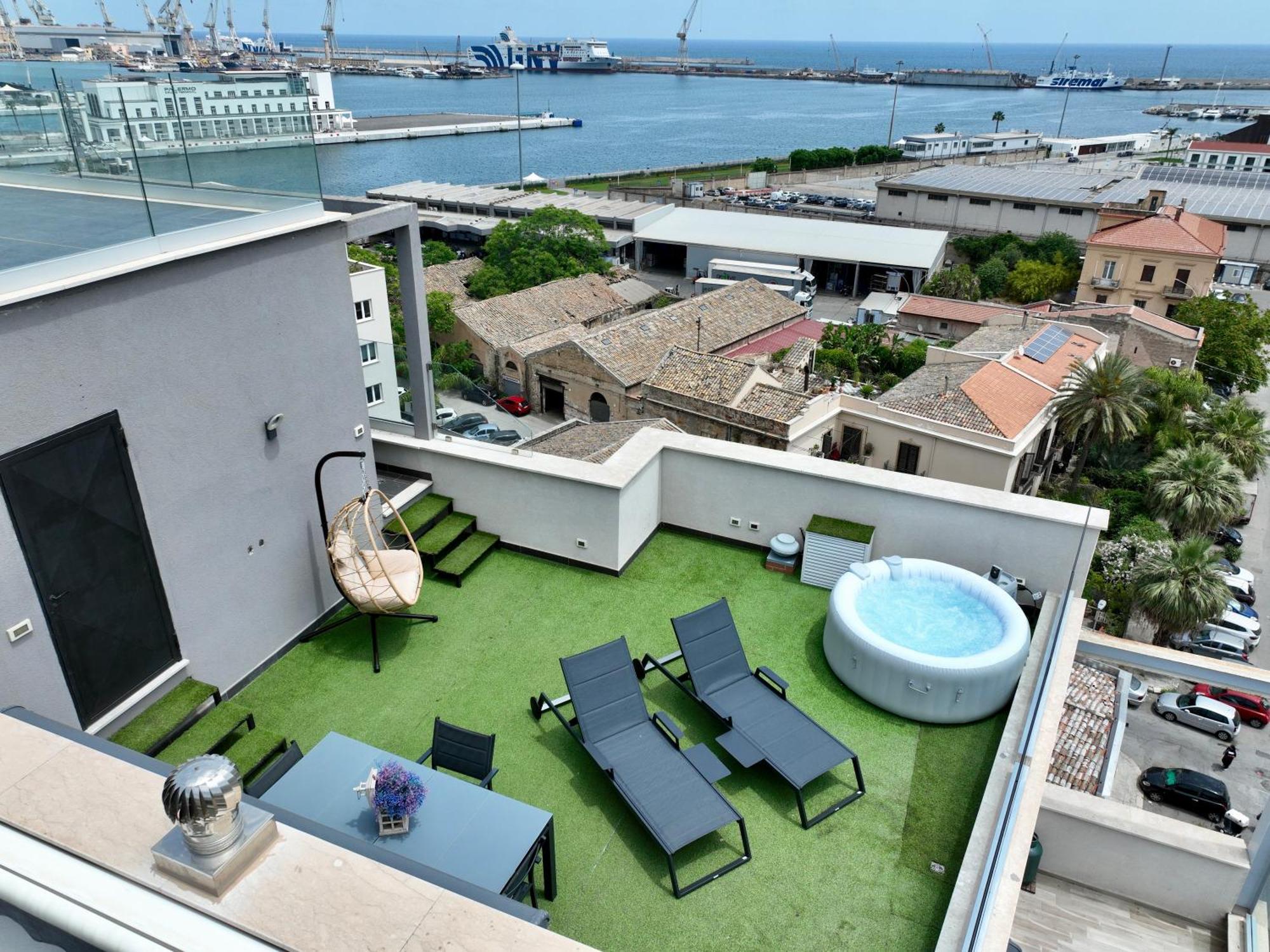 Marina Rooftop View Палермо Экстерьер фото
